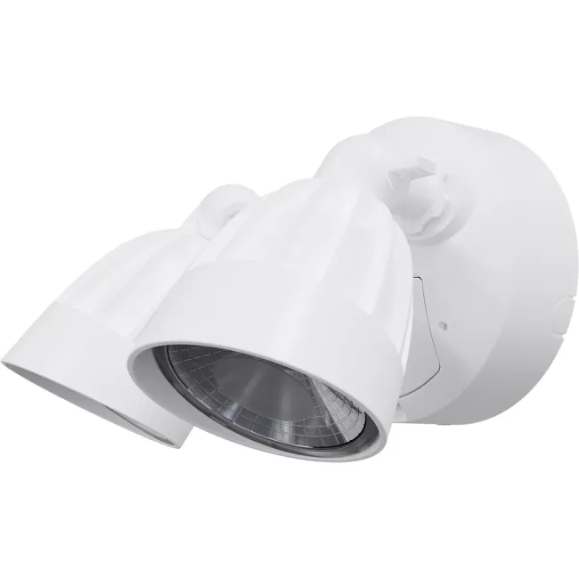 Calibo Nighthawk 2 Light Exterior Sensor Spotlight in White NIG-2SL-30W-WH-S