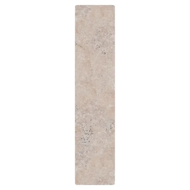 Calibo Orville Rectangle CCT LED Backlit 450mm Wall Light in Natural Travertine ORV-45WLS-12W-TT