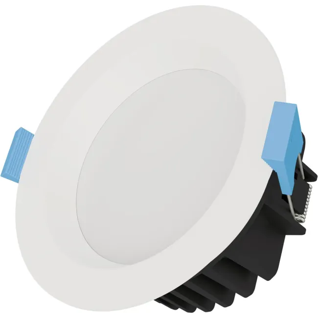 Calibo Zazu Round 90mm 13W LED Downlight in White ZAZ-9DL-13W-WH