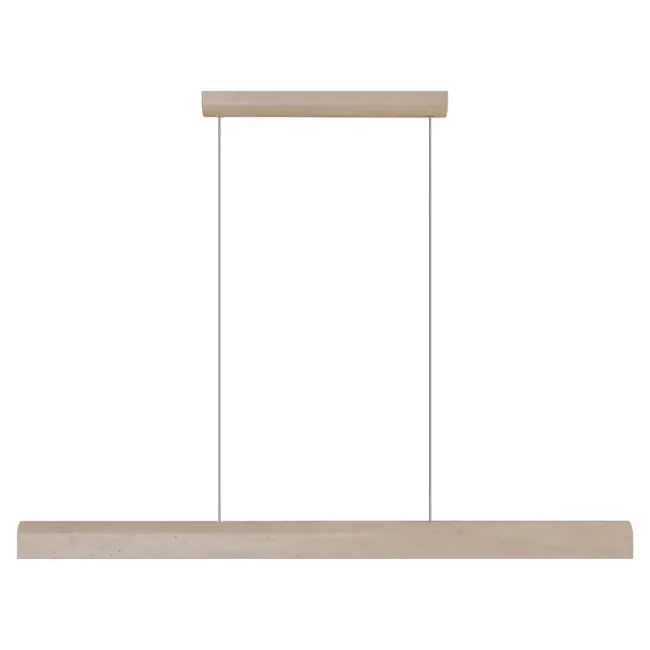 Calibo Inspire Linear Pendant Light in Travertine INS-150LN-40W-TE