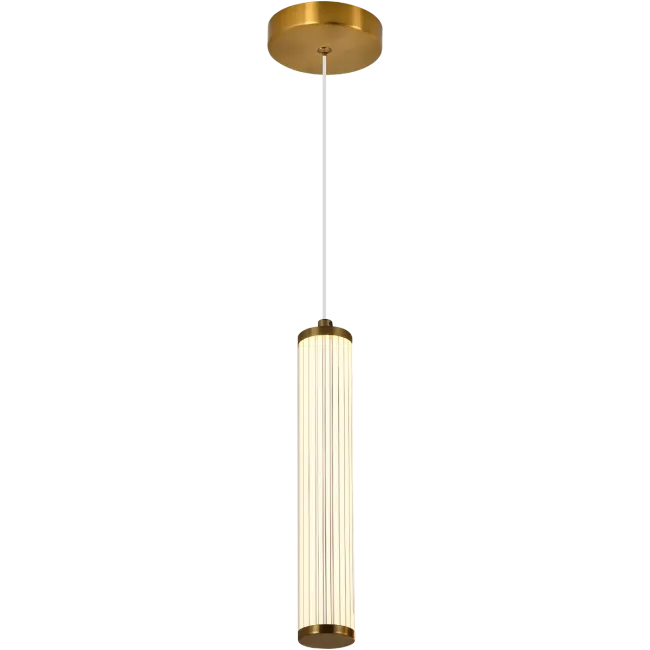 Calibo Charm Fluted 1 Light LED Pendant Light