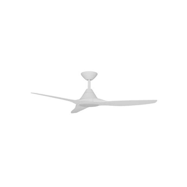 Cloudfan 52" DC Calibo Smart Ceiling Fan with LED Light in White CFT-352-WH-L