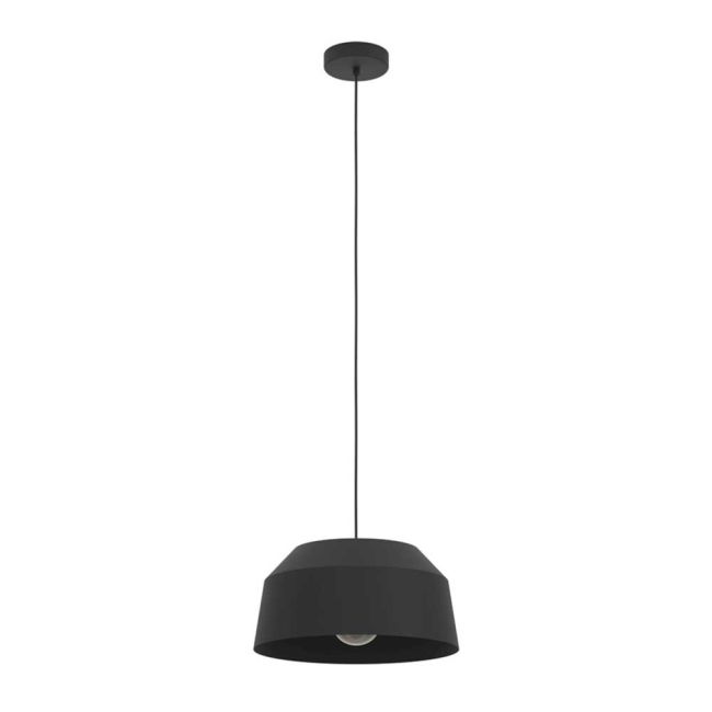Contrisa Small Black Pendant Light by Eglo