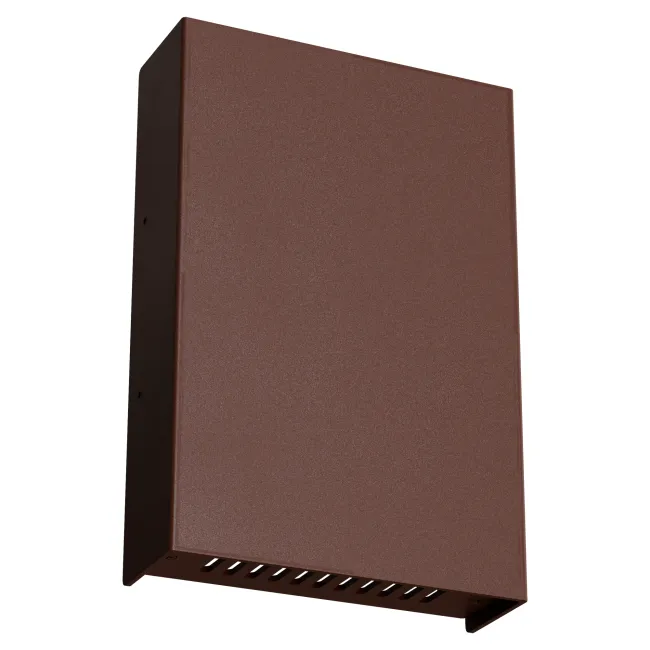 Calibo Cotinga Multi Lens Up and Down CCT Exterior Wall Light in Rust