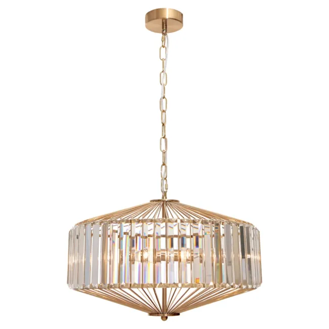 Cougar Lighting Arzano 5 Light Pendant Light in Gold ARZA5PGLD