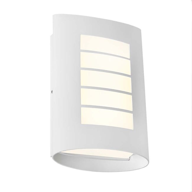Cougar Lighting Bicheno LED Exterior Wall Light White