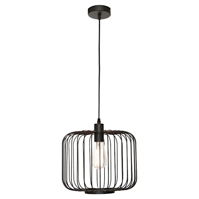Cougar Lighting Bonn Pendant Light in Black BONN1PBLK