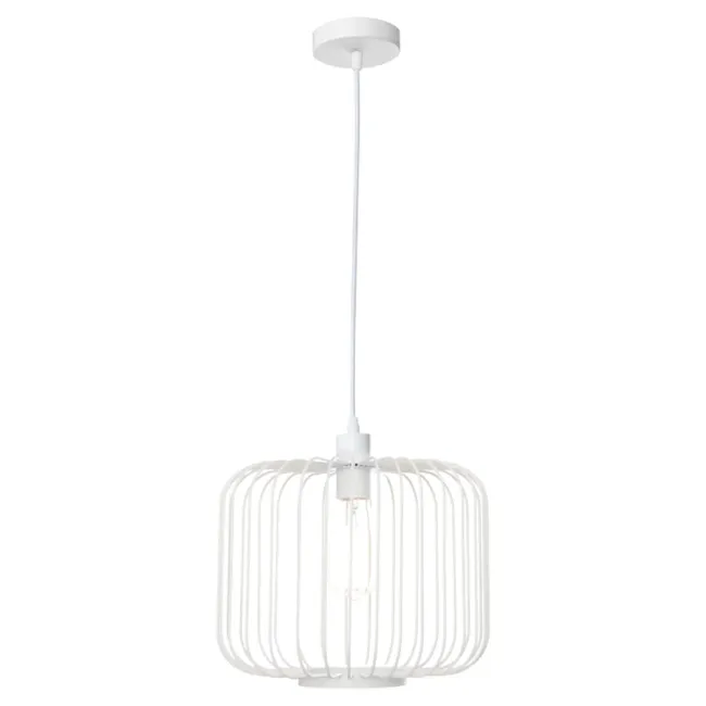Cougar Lighting Bonn Pendant Light in White BONN1PWHT