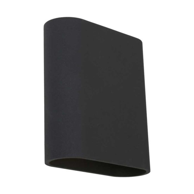 Cougar Lighting Bowen LED Exterior Wall Light in Black