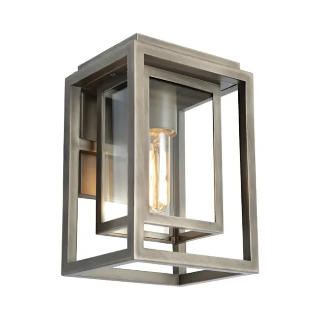 Cougar Lighting Luton Exterior Wall Light in Old Bronze LUTO1EOBR