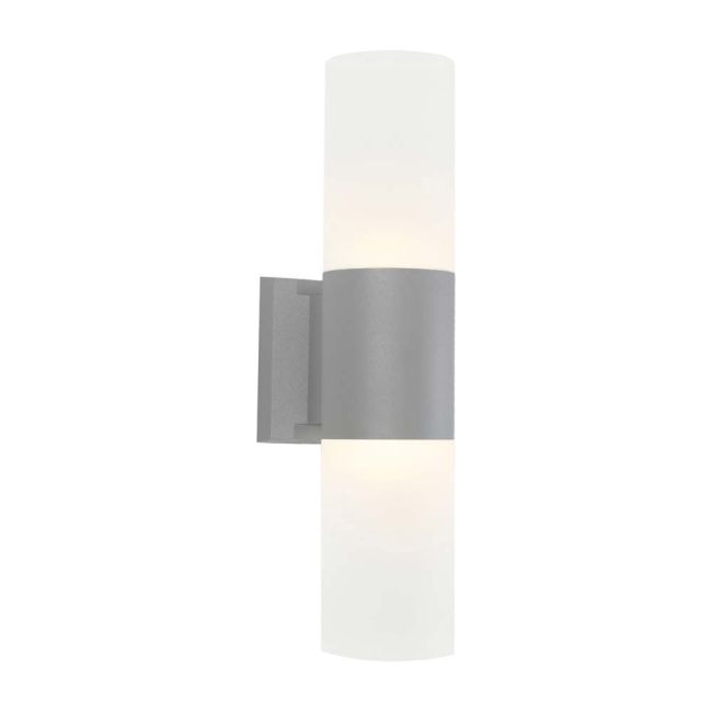 Cougar Lighting Ottawa Exterior LED Wall Light Silver