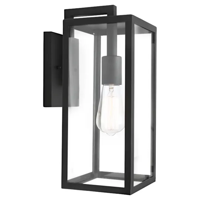 Cougar Lighting Sedona Exterior Wall Light in Black SEDO1EBLK