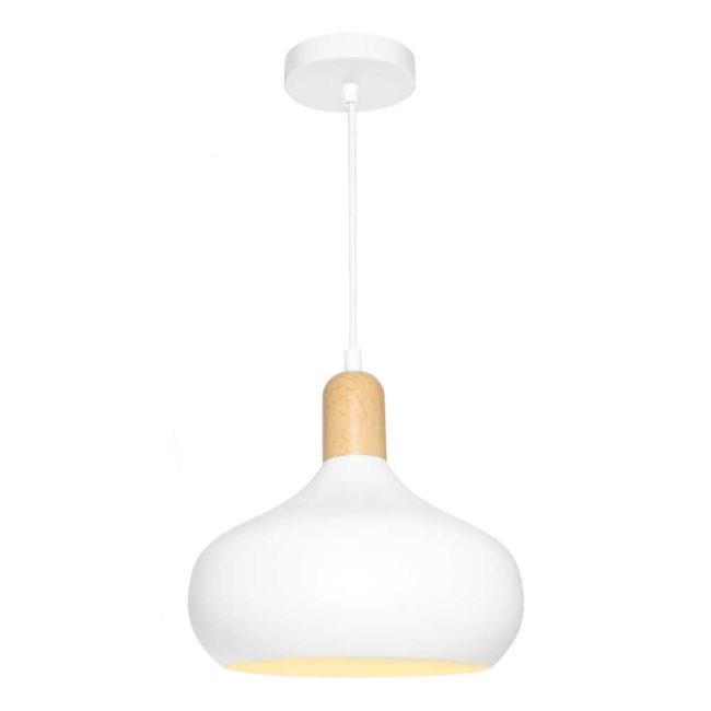 Cougar Lighting Sloan Pendant Light Charcoal with Satin Chrome
