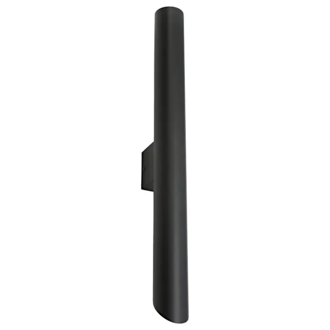 Cougar Lighting Taupo Exterior Up & Down Wall Light in Black TAUP2EBLK