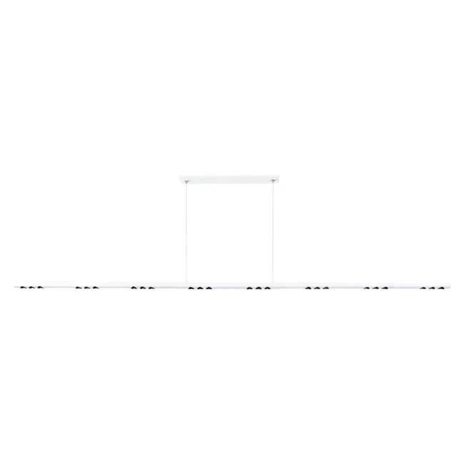 Cougar Lighting Tetra Linear Pendant Light in White TETR1PLEDWHT