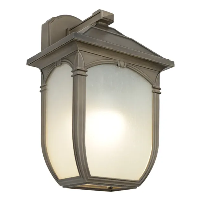 Cougar Lighting Tristan Large Exterior Wall Light in Old Bronze TRIS1ELGOBR