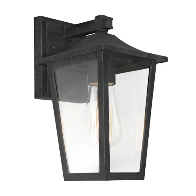 Cougar Lighting York Exterior Wall Light in Greystone YORK1EGS