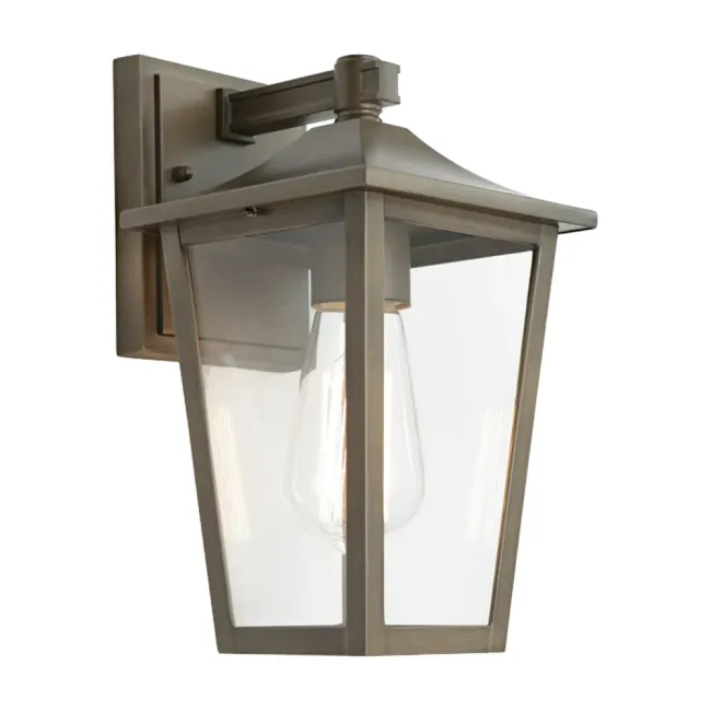 Cougar Lighting York Exterior Wall Light in Old Bronze YORK1EOBR