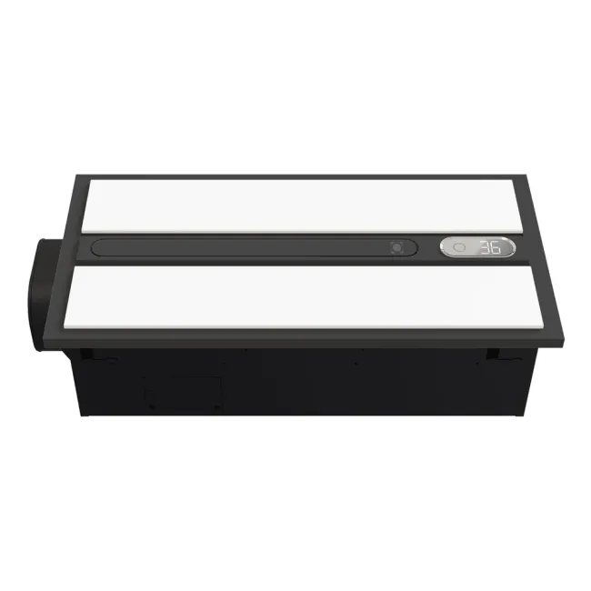 Domus Airsway Bathroom 6 in 1 Heater, Exhaust, Fan, Dry Heat, Sway & Light in Black
