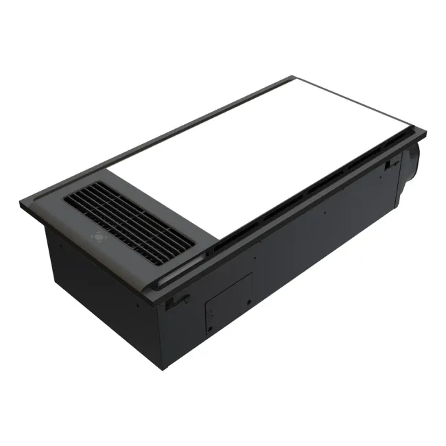 Domus Tropix Bathroom 4 in 1 Heat, Fan, Light & Exhaust in Black