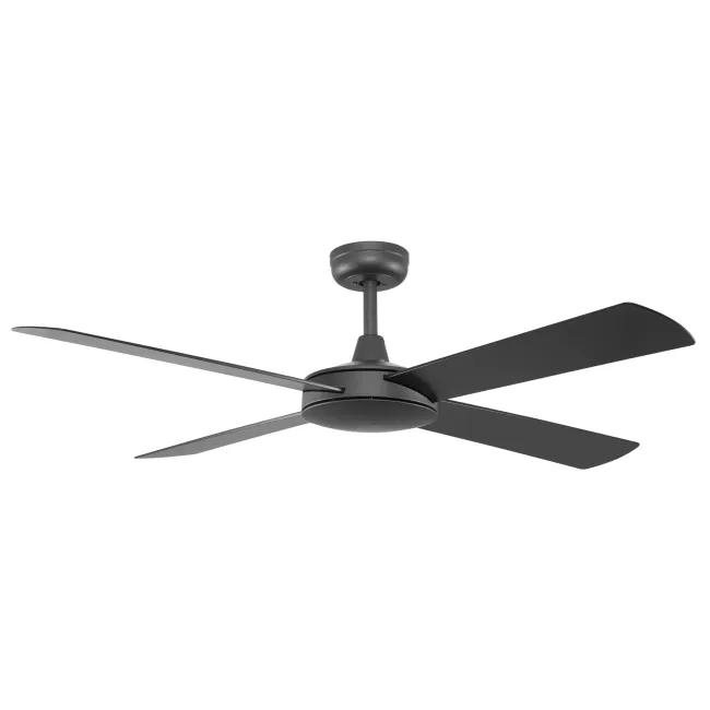 Eco Silent Deluxe Black 56" DC Wall Control Ceiling Fan by Fanco KF1230-202