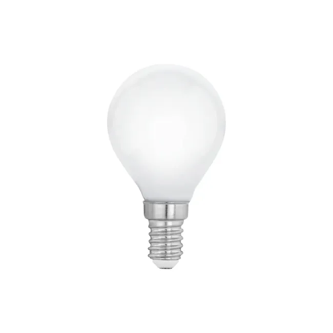 Eglo 4W LED Warm White Frosted E14 Round Globe 110046