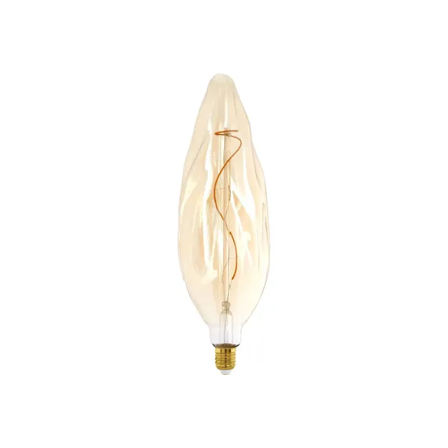 Eglo Amber 4W LED CF117 E27 Candle Globe 110279