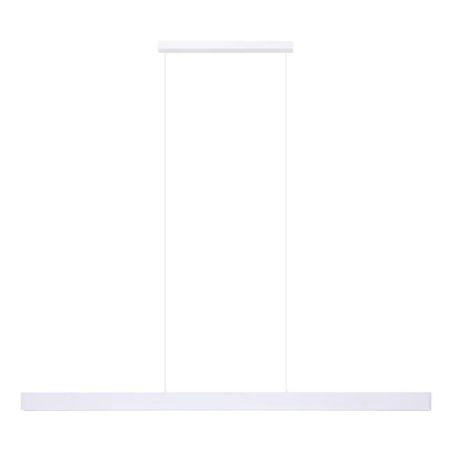 Eglo Climene 3 LED 1800mm Linear Pendant Light in White 206474