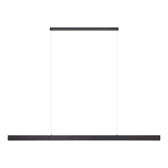 Eglo Climene 3 LED 2400mm Linear Pendant Light in Black 206478