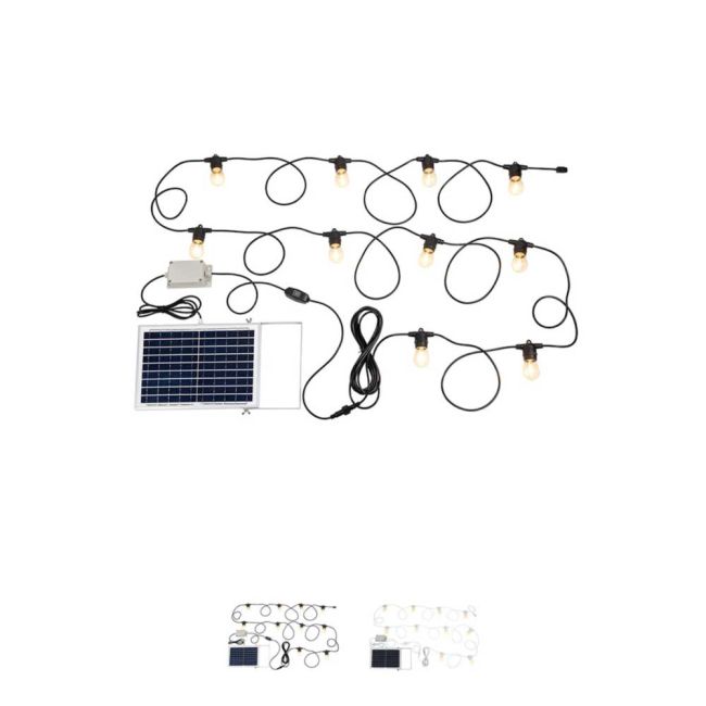 Eglo Festoon 10 DIY Solar Fixed Lights 2700K