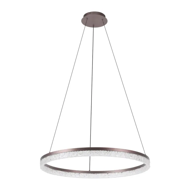Eglo Florencia LED 1 Ring Pendant in Coffee Bronze 207905