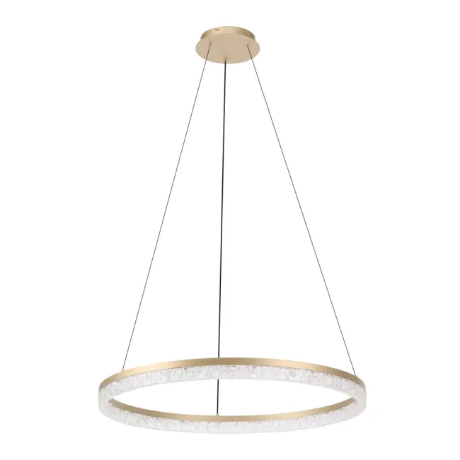 Eglo Florencia LED 1 Ring Pendant in Matt Gold 207906