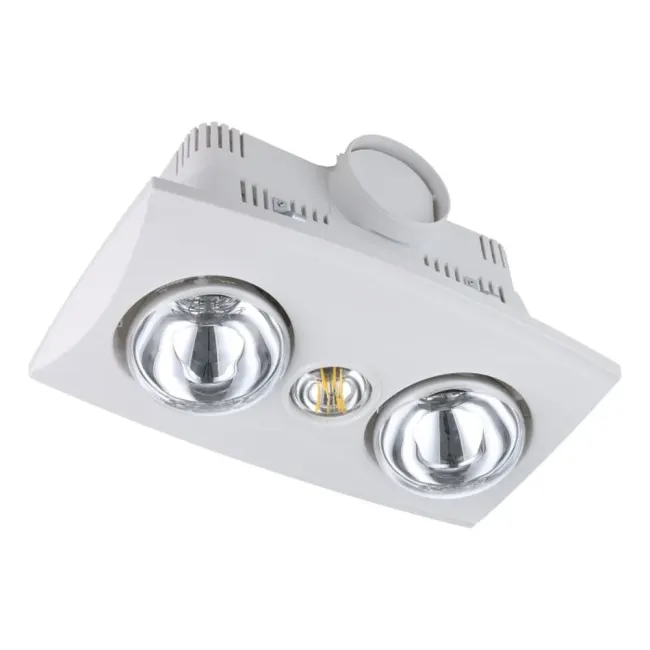 Eglo Laredo 2 Bathroom 3 in 1 Heat, Light & Exhaust