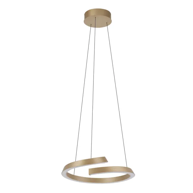 Eglo Lenora LED 550mm Pendant in Matt Gold 207913