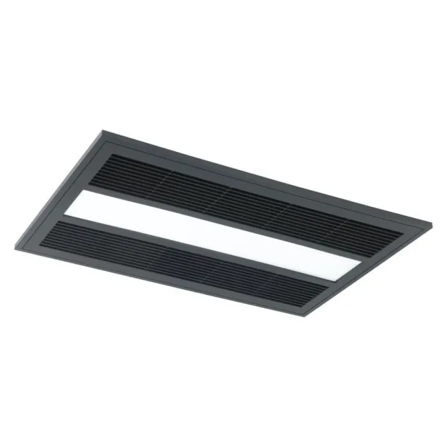 Eglo Salvador Bathroom 4 in 1 Heat, Light, Fan & Exhaust in Black