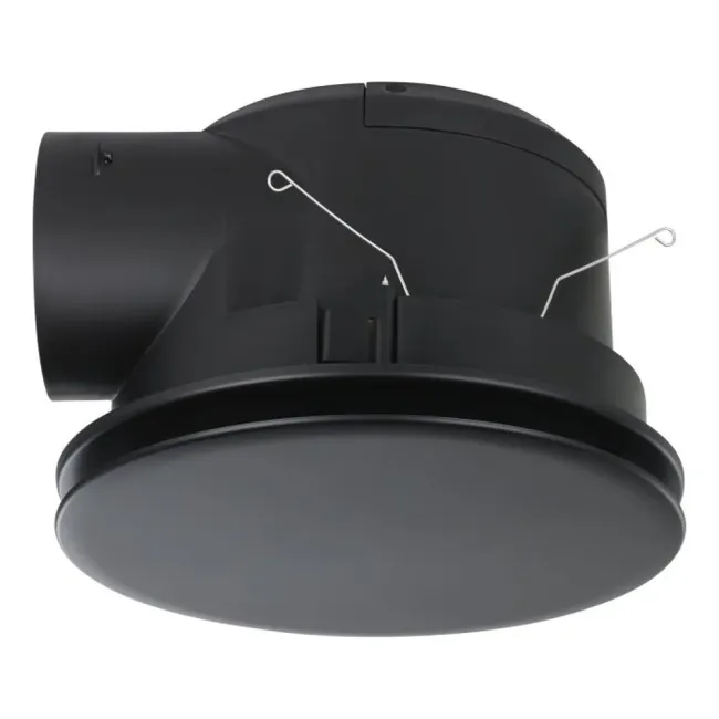 Eglo Samba Round Exhaust Fan in Black