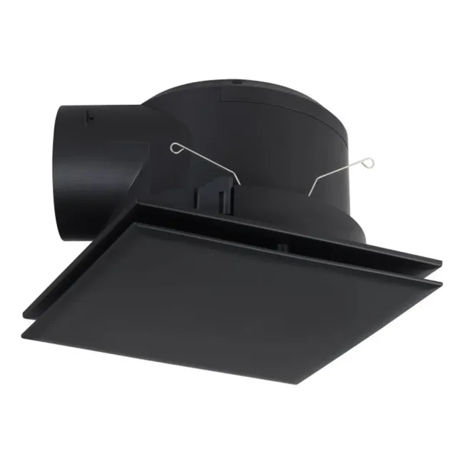 Eglo Samba Square Exhaust Fan in Black