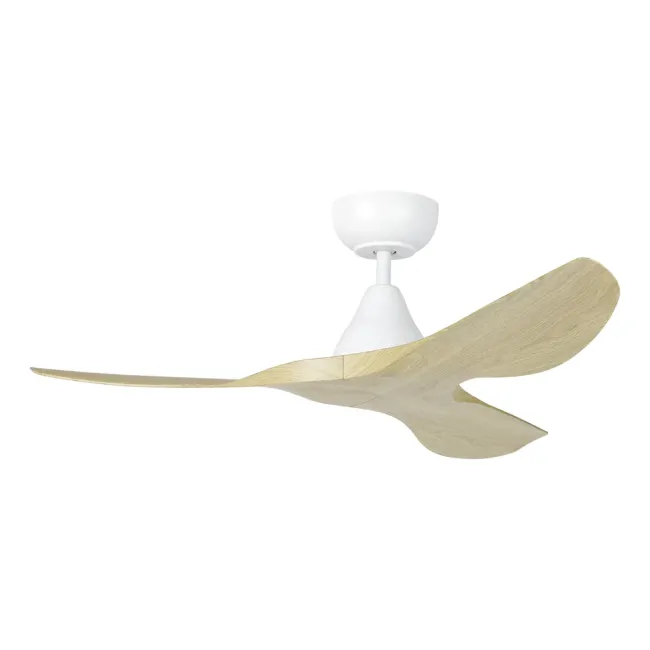 Eglo Surf 40" DC Ceiling Fan in White & Oak 20789216