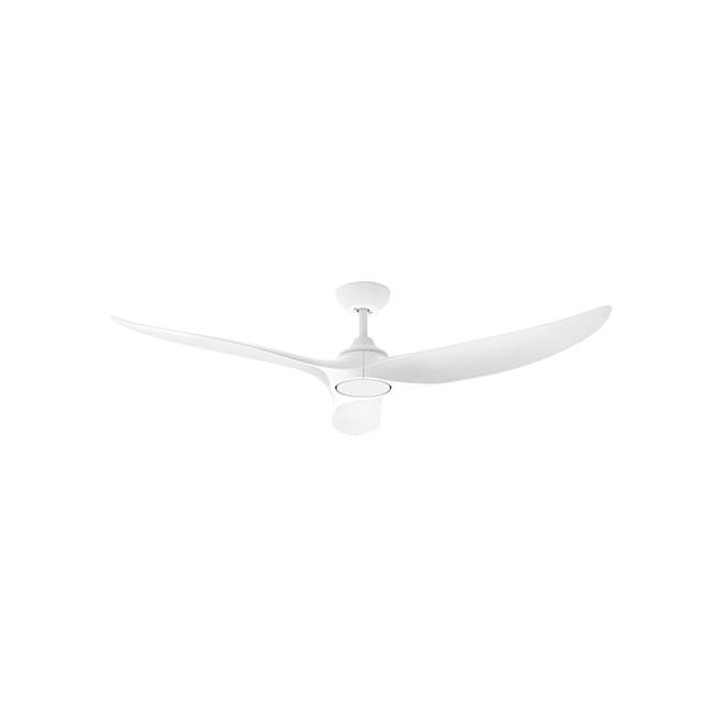 Evolve EC/DC Motor 52" Ceiling Fan with Remote in Matt White by Hunter Pacific E363