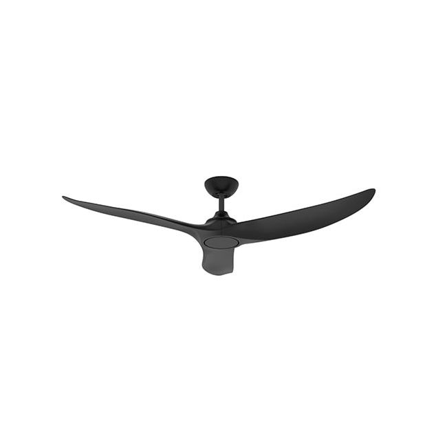 Evolve EC/DC Motor 60" Ceiling Fan with Remote in Matt Black by Hunter Pacific E367