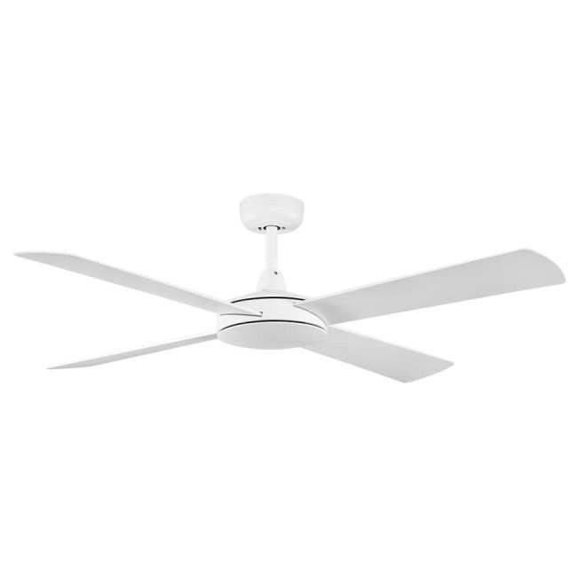 Fanco Eco Silent Deluxe 56" DC Ceiling Fan with Smart Remote Control White CFFCESD4WHSMRABS