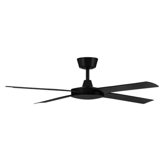 Fanco Eco Silent Pro 52" DC Ceiling Fan in Black F1120-202C