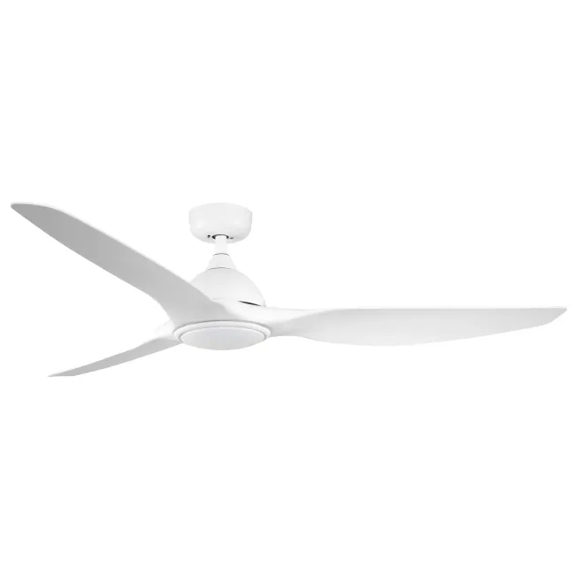 Horizon White 64" DC Smart Ceiling Fan & Light by Fanco KF3021-101