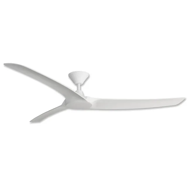 Hunter Pacific Aqua 3 70" IP66 DC Ceiling Fan in White AIP105