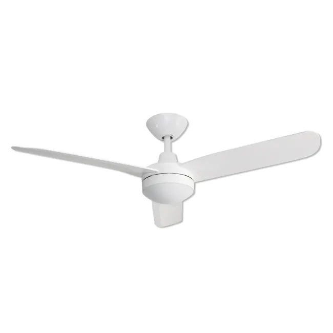 Hunter Pacific Ayer 48" DC Wall Control Ceiling Fan and LED Light in White AL402