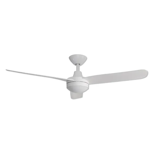 Hunter Pacific Ayer 52" DC Wall Control Ceiling Fan and LED Light in White AL406