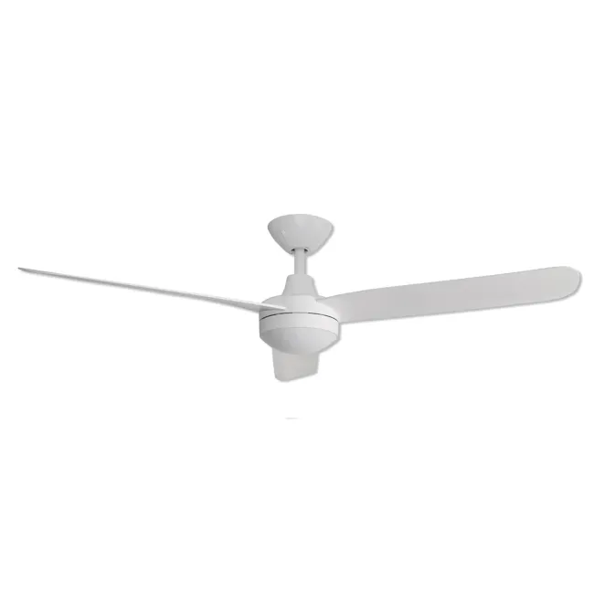 Hunter Pacific Ayer 56" DC Wall Control Ceiling Fan and LED Light in White AL410