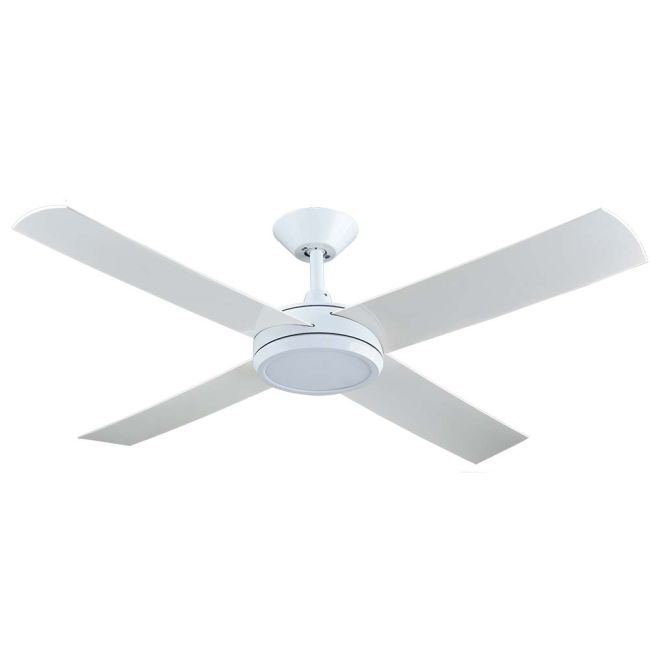 Hunter Pacific Concept 3 52" AC Polymer Ceiling Fan with Wall Control and 24W Dimmable CCT LED Light A35XXX