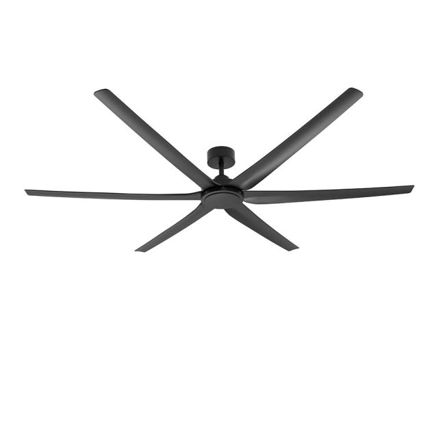 Magnum 80" DC Ceiling Fan in Matt Black by Hunter Pacific M801