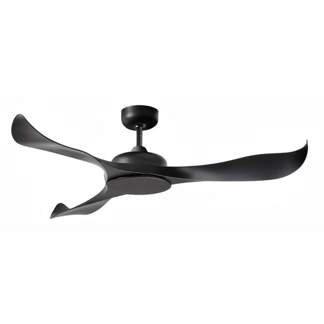 Martec Scorpion 52" DC 3 Blade Ceiling Fan with Remote Control Matt Black MSF133MR
